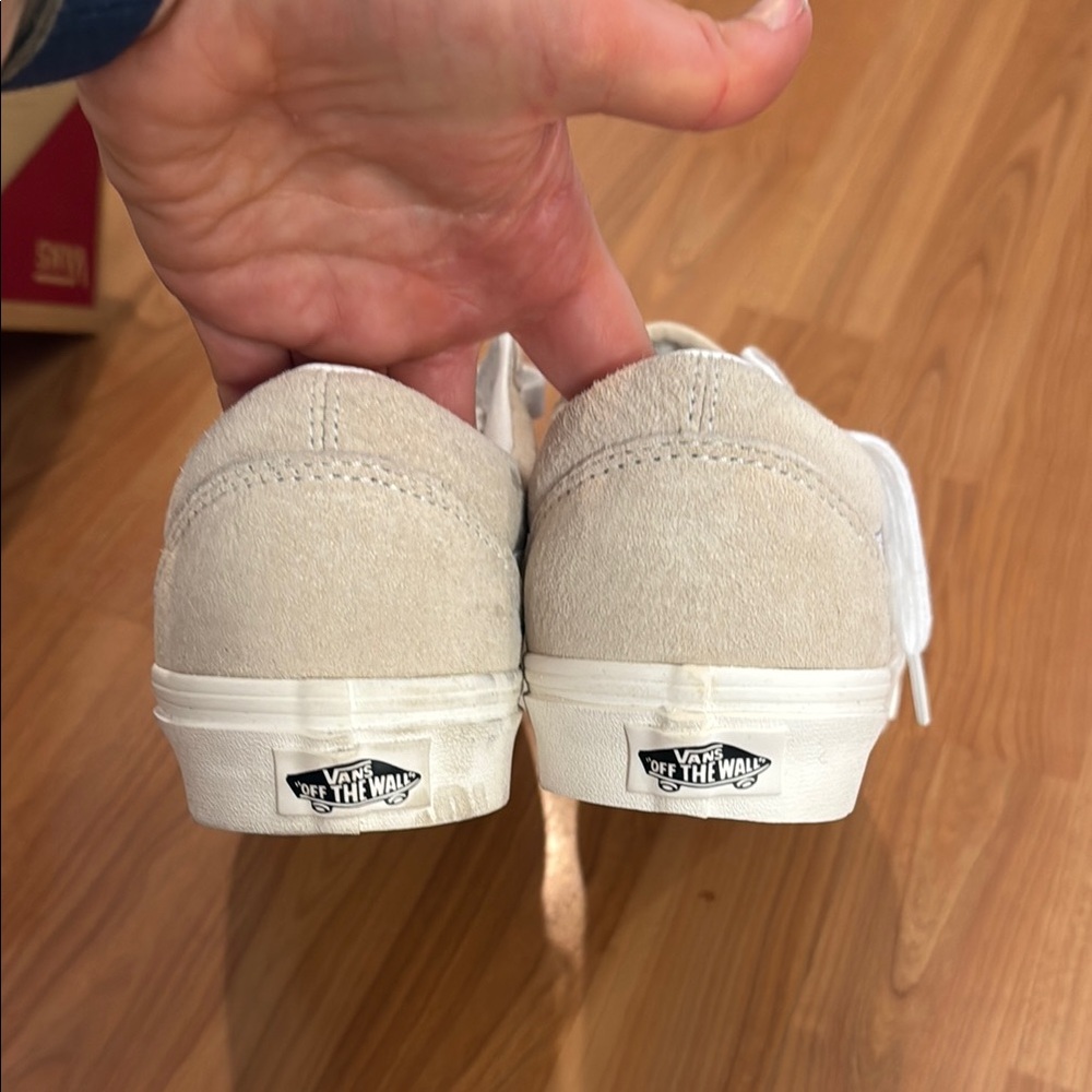 Vans Old Skool Shoes - Sand/White - Picture 5 of 7